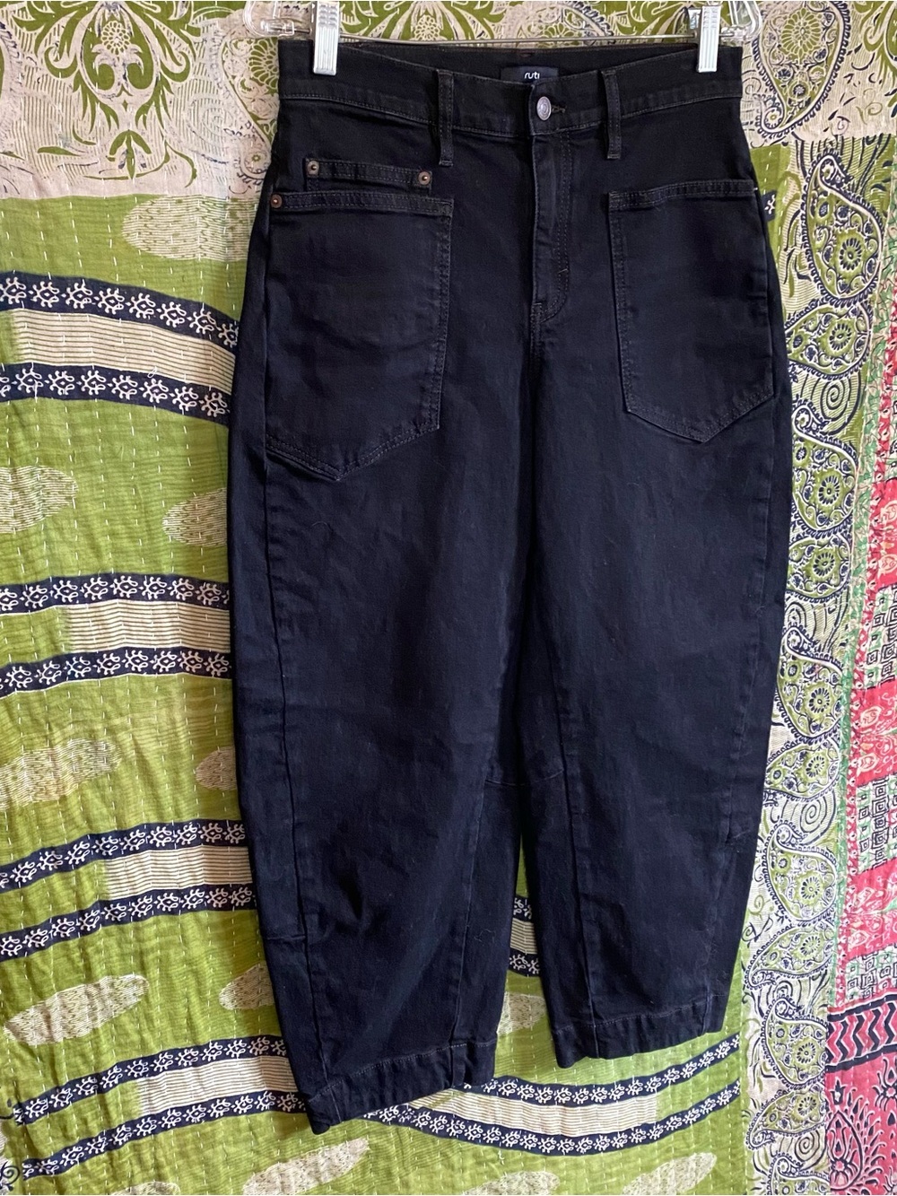 Ruti Dusted Black The Slouchy Jeans 2.0 Size 8 Quiet Luxury Minimal - Picture 8 of 16